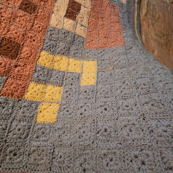 Handmade Crochet Boat Baby Blanket - Picture 7 of 7